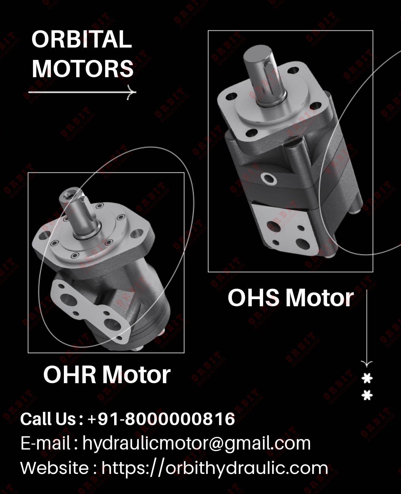 Danfoss OHR Hydraulic Motor In India Eaton BMM Series Hydraulic Motor BMM-12.5 BMM-20 BMM-32 BMM-40 BMM-50 Hydraulic Motor
